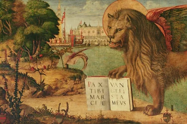Leeuw van St. Marcus, 1516 (detail)
